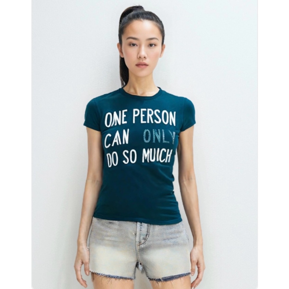 Sayings/Quotes T Shirt Size S